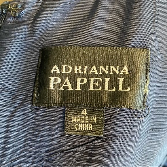 Donna Ricco NY Lord & Taylor Midas Dress Women’s Size 4 Gold - Picture 4 of 10